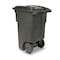Toter Toter 64 Gal. Trash Can Blackstone with Quiet Wheels and Lid ANA64 - alternate 6